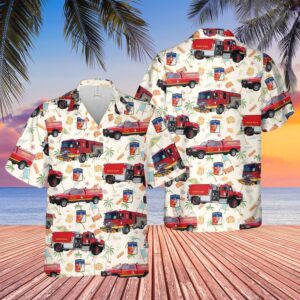 Texas South Hays Fire Department Hawaiian Shirt,&hellip;