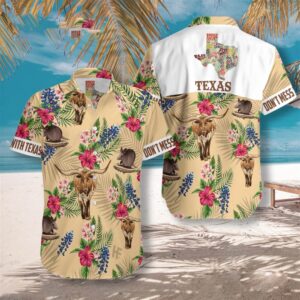Texas Tropical Hawaiian Shirt, Texas Hawaii Shirt,&hellip;