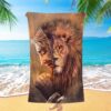 The First Day In Heaven Beach Towel, Jesus Hugs The Girl Beach Towel Pictures, Christian Beach Towel, Beach Towel