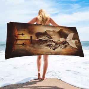 The Lion King Jesus Cross Beach Towel,&hellip;