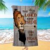 The Lord Keeps Watch Over You As You Come And Go Bible Verse Beach Towel Art, Christian Beach Towel, Beach Towel