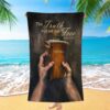 The World In His Arm Dandelion Field Beach Towel, Christian Beach Towel, Beach Towel The World In His Arm Dandelion Field Beach Towel, Christian Beach Towel, Beach Towel