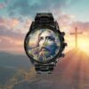 The sacred night of Christmas, the nativity scene Watch, Christian Watch, Religious Watches, Jesus Watch