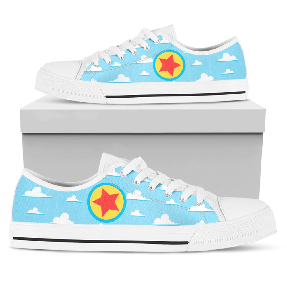 Toy Story Low Top Canvas Shoes Playful, Low Top Designer Shoes, Low Top Sneakers