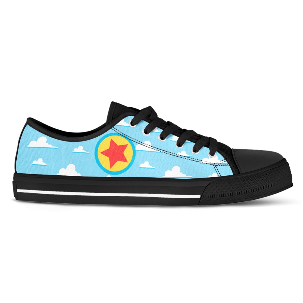 Toy Story Low Top Canvas Shoes Playful, Low Top Designer Shoes, Low Top Sneakers