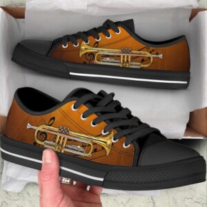 Trumpet Music Note Low Top Music Shoes,&hellip;