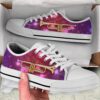 Trumpet Splash Watercolor Low Top Music Shoes, Low Top Designer Shoes, Low Top Sneakers