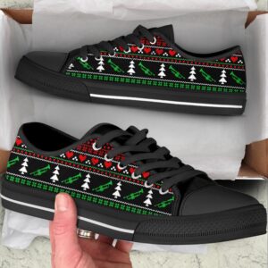 Trumpet Symbol Christmas Low Top Shoes, Low&hellip;
