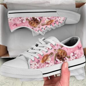 Turtle Cherry Blossom Low Top Shoes, Low&hellip;