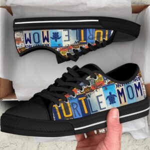 Turtle Mom Low Top Shoes Sneaker, Low&hellip;