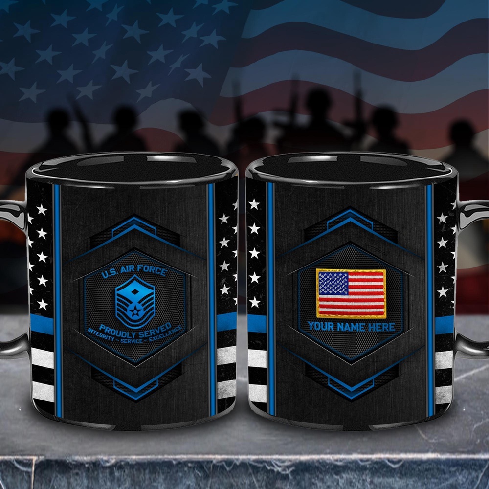 US Air Force Military Mug, Gifts For Veteran Custom Veteran Mug, Us Air Force Mug, Veteran Coffee Mugs, Military Mug