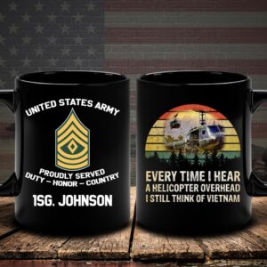 US Army Mug Everything I Hear A&hellip;