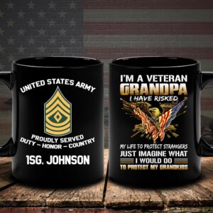US Army Mug I Am A Veteran&hellip;