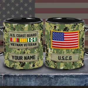 US Coast Guard Vietnam Veteran Mug, Military&hellip;