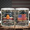 US Marine Corps Military Mug, Custom Veteran Mug, Veteran Coffee Mugs, Military Mug