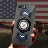 Us Navy Armor Style Phone Case, Veteran Luminous Phone Case, Military Phone Cases, Navy Phone Case