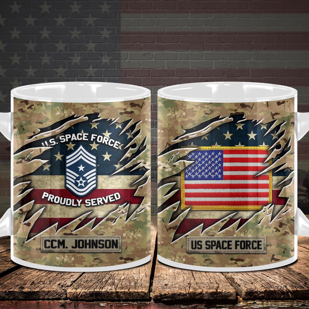 US Space Force Camo Mug Proudly Served Duty Honor Country Mug, Veteran Coffee Mugs, Military Mug US Space Force Camo Mug Proudly Served Duty Honor Country Mug, Veteran Coffee Mugs, Military Mug
