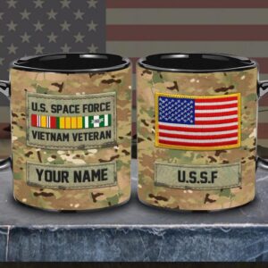 US Space Force Vietnam Veteran Mug, Military&hellip;
