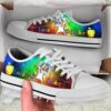 Your Name Crayon Zig Zag Low Top Shoes, Low Top Designer Shoes, Low Top Sneakers