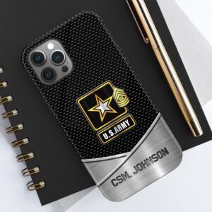 Us Army Phone Case Personalized Your Name&hellip;