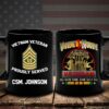 Vietnam Veteran Military Proudly Served, Military Mug American Flag, Veteran Coffee Mugs, Military Mug