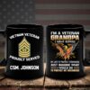 Vietnam Veteran Mug I Am Grumpy Veteran, Veteran Coffee Mugs, Military Mug