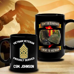 Vietnam Veteran Mug I Didn t Go To Harvard Veteran Coffee Mugs Military Mug 3 bz1igj.jpg
