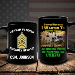 Vietnam Veteran Mug I Served Because I&hellip;