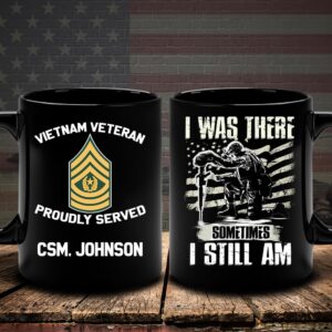 Vietnam Veteran Mug I Was There Sometimes&hellip;