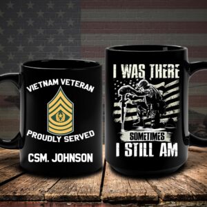 Vietnam Veteran Mug I Was There Sometimes&hellip;