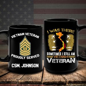 Vietnam Veteran Mug I Was There Sometimes&hellip;