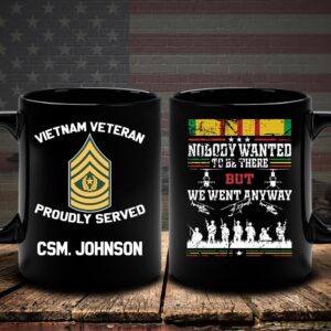 Vietnam Veteran Mug Nobody Wanted To Be&hellip;