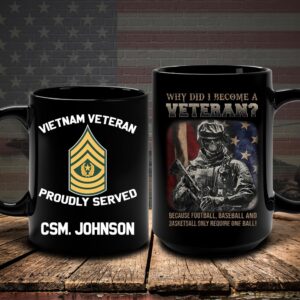 Vietnam Veteran Mug Why Did I Become&hellip;