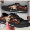 Ukulele Shortcut Low Top Music Shoes, Low Top Designer Shoes, Low Top Sneakers