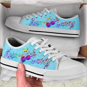 Violin Colorful Low Top Music Shoes, Low&hellip;
