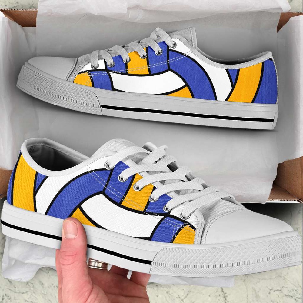 Volleyball Ball Texture Pattern Shortcut Low Top Shoes Malalan, Low Top Designer Shoes, Low Top Sneakers