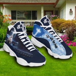 Walk By Faith Jesus Saved Basketball Shoes&hellip;