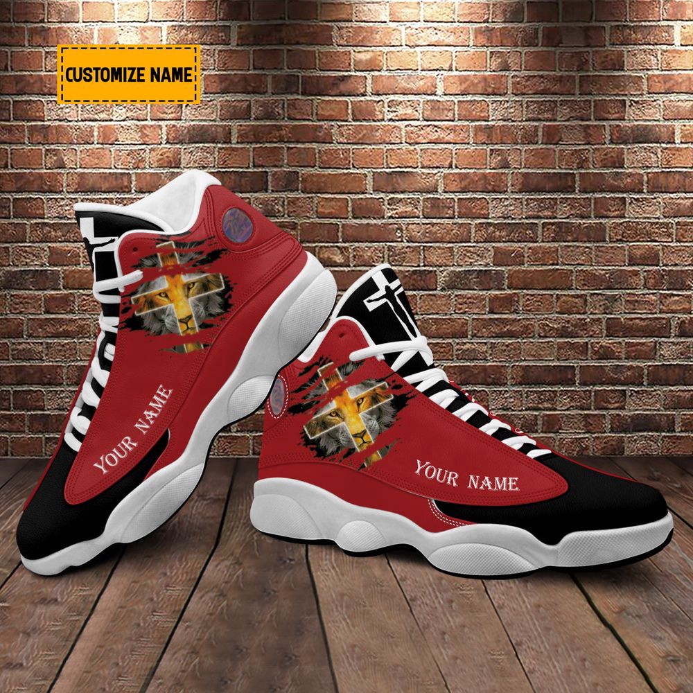 Walk By Faith Lion Of Judah Basketball Shoes, Christian Basketball Shoes, Basketball Shoes 2024