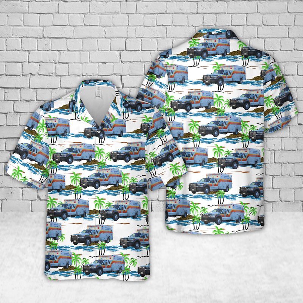 Washington County EMS Texas Hawaiian Shirt, Texas Hawaii Shirt, Texas Shirt