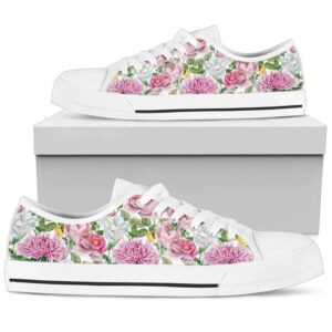 Watercolor Floral Low Top Shoes, Low Top&hellip;