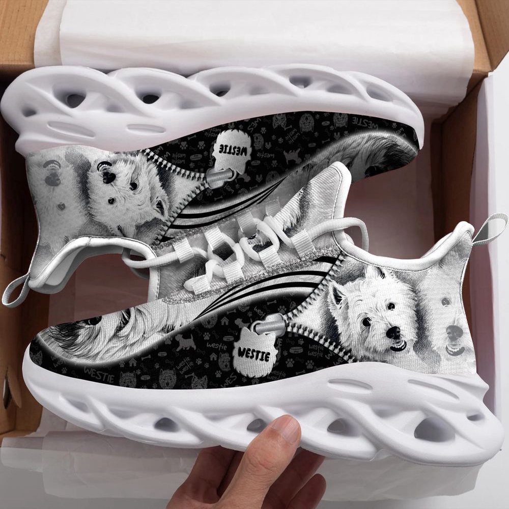 West Highland White Terrier Max Soul Shoes, Dog Lovers Gifts For Him or Her, Max Soul Sneakers, Max Soul Shoes