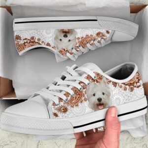 Westie Low Top Shoes Sneaker, Designer Low&hellip;