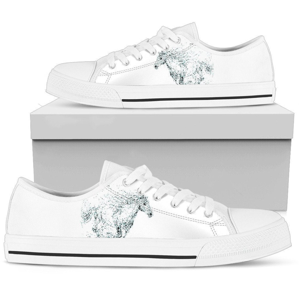 White Horse Women’s Low Top Shoes, Low Tops, Low Top Sneakers