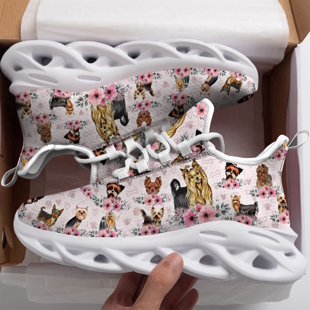 Yorkshire Terrier Max Soul Shoes Kid, Best Gift For Dog Lover, Max Soul Sneakers, Max Soul Shoes