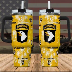 101st Airborne Division Custom Name Stanley Tumbler&hellip;