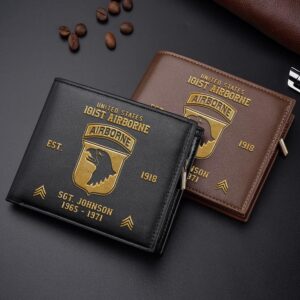 101st Airborne Division Men Wallet Custom Name&hellip;