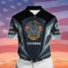 Air Force Veteran Polo Shirt, Premium Proudly Served US Air Force Veterans Polo Shirt