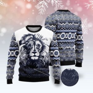 Awesome Lion Ugly Christmas Sweater, Christmas Sweater,&hellip;