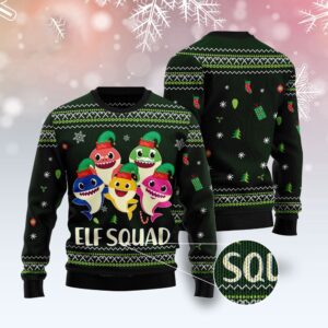 Baby Shark Elf Ugly Christmas Sweater, Christmas&hellip;