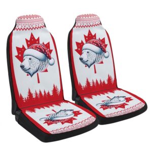 Bear Christmas Canadian Seat Cover Cars, Christmas&hellip;